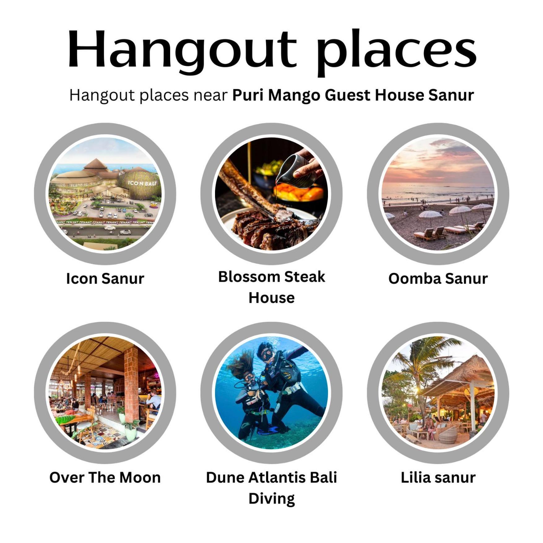 Puri Mango Guest House Sanur Bagian luar foto
